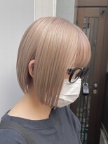 サンク 原宿 表参道(cinq)&nbsp;ダブルカラー/ミニボブ/インナーカラー/ハイライト/ブリーチ