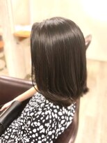 アンプリュス リアン(1+ Unplus lien)&nbsp;暗髪ラベンダーグレージュロブ/美容液カラー白髪染め/亀戸