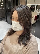 シファー(～Cifer)&nbsp;インナーカラー暖色系カラー暗髪ヴェールカラーお客様ヘア☆