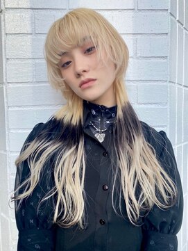 ゲーム 吉祥寺店(GAME) インナーカラー/ダブルカラー/ミルクティーベージュ/ボブ