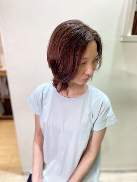 キーポイント(K Point) 外はねレイヤースタイル