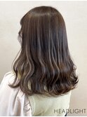 透明感ブラウン×外はねウェーブ_SP20210504