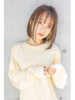 レゴ(REGO)&nbsp;大人ガーリー#ダークアッシュミディアムレイヤーカット