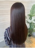 サラサラロングヘア