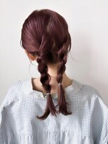 ディッセンバー 神宮前(December)&nbsp;グレーベージュベージュ前髪パーマ/U24/ケアブリーチ/渋谷