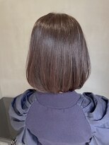 ヴォロ 佐賀(VoLo)&nbsp;切りっぱなしボブ/美髪/ピンクブラウン[佐賀駅]