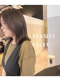 【VALLEY  hair  care&spa】大人可愛いグレージュカラー