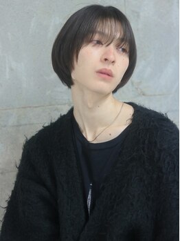 ロルカ 池袋店(Rolka)の写真/今までのブローの時間が短縮！洗いざらしの髪も、手ぐしで乾かすだけの縮毛矯正をお試しください◎【池袋】