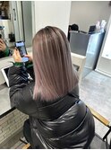 ハイライトバレイヤージュダブルカラーケアブリーチ20代30代
