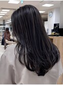 デザインハイライトオージュアレイヤーカットブリーチ銀座有楽町