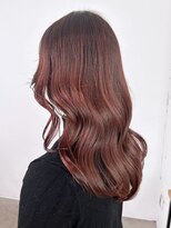 アイティーバイアルバム 下北沢店(IT by ALBUM)&nbsp;メルティカラーアプリコットオレンジ似合わせカット_ba497101