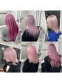 ウィステル&nbsp;多彩なピンクカラー得意です！ピンクやるなら是非お任せください