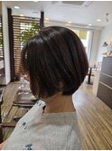 前下がりボブ