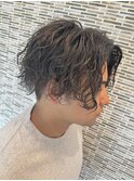 サーフカール/スパイキーショート/ブルーブラック