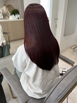 サルファ ヘアデザイン 名古屋 丸の内(S.ALPHA HAIR DESIGN) グレージュ切りっぱなしボブ前髪ありミニボブミルクティベージュ