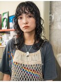 BELLA★楠瀬★マッシュウルフパーマ×ウエット★