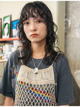 ベラ(BELLA) BELLA★楠瀬★マッシュウルフパーマ×ウエット★