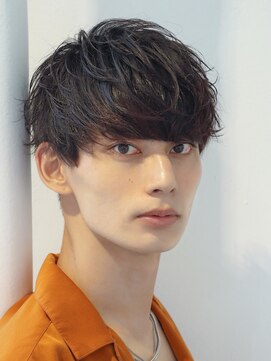 オーシャントーキョー 仙台(OCEAN TOKYO) 王道黒髪メンズパーママッシュ