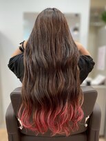 ジ エクト ヴィシア 心斎橋店(The Ect VIXIA) 裾カラー/裾グラデーションカラー/エンドカラー