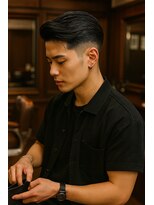 ヌードルバイコア(noodle by CoRe.gn)&nbsp;クラシックフェード × オールバック