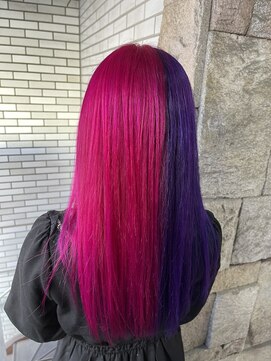 ポート バイ プライマル(port by primal) 黒髪カタログ/クラゲヘアー/オリーブグレー/ラベンダー