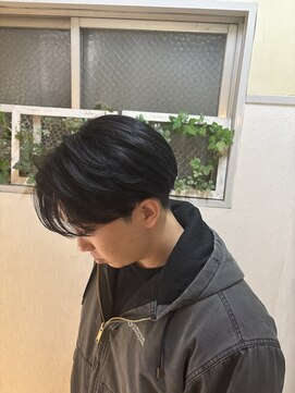 毛流れ刈り上げマッシュ　上窪　12/15