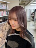 ミルクティーカラー/ミディアムレイヤー/レイヤー/千葉駅/RYO