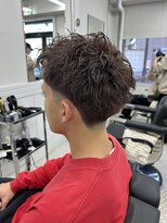 ラフカッターズ 立川駅南口店 スパイキーショート テーパーフェード