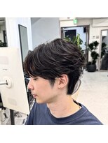 クレットメン 名古屋(CLETO men)&nbsp;ダウンパーマ／ニュアンスパーマのフルコースで完璧なシルエット