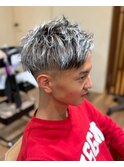 ホワイトメッシュショート1.30サーフカール