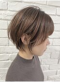 オーダー率多数*大人気丸みショート