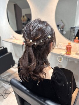 リミュー バイ イフ(lmu by if) ☆大人気☆ハーフアップアレンジ