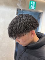 ルースト 渋谷店(ROOST) MEN’S HAIR/波巻ツイストスパイラル/フェザーパーマ/眉毛/渋谷