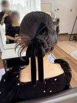 オウン(AUN)&nbsp;リボンシニヨン
