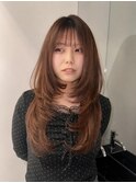 天神　大名　レイヤーカット　ハッシュカット