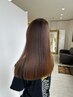 髪質改善ストレート(縮毛矯正)+炭酸シャンプー+カット25000→19000