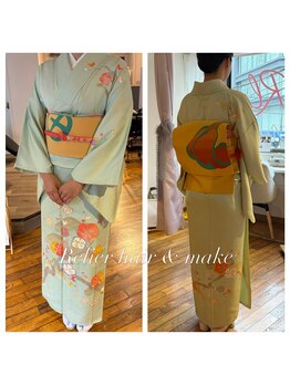 ルリエ(Relier)の写真/成人式・七五三・卒業式・ご列席まで。特別な日のヘアセット・メイク・着付けを丁寧にお仕度いたします。