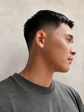 ベリーショートテーパーフェード