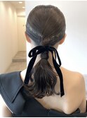 タイトヘアアレンジ