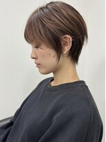ヌードルバイコア(noodle by CoRe.gn)&nbsp;30代40代ハイライト×白髪ぼかし×似合わせ大人ショート