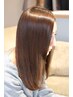 カット＋髪質改善orナチュラルストレート＋トリートメント￥１２５００