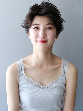 ザビー(THE B) ナチュラル黒髪ショート