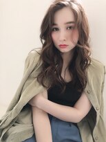 チョビー 銀座(chobii)&nbsp;グレージュ/デジタルパーマ/韓国風/透明感/ゆるふわ/小顔/高柳