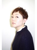 ナチュラルだけど実は刈り上げているショート