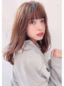 ベイルーム(BAYROOM by HONEY omotesando) 【BAYROOM】ラフでかわいいワイドバングミディアム