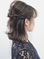 ヘアセット&メイク専門店 カスミ(Kasumi)&nbsp;外ハネハーフアップ