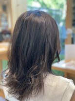 ヘアースペース アモール(Hair Space Amor)&nbsp;くすみベージュ×ミディアム