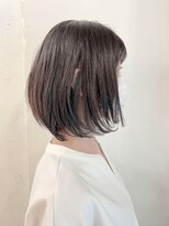 カゼ ダイカンヤマ Kaze DAIKANYAMA&nbsp;お客様_濃いめグレージュブルーBOB