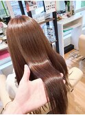 透明感カラー×酸熱トリートメント