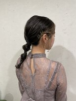sac. みつよ　「結婚式」ヘアセット